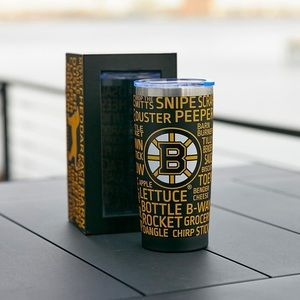 Black Dog Boston Bruins Tumbler - NEW IN BOX